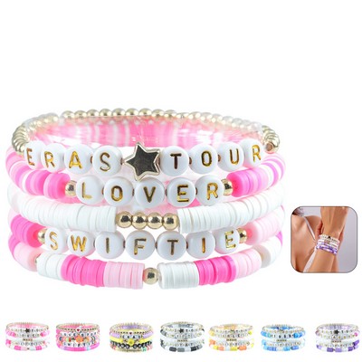 Alphabet Letter Bead Bracelet