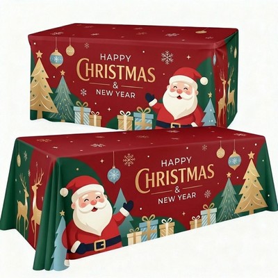 Convertible 6' and 8' Dual Sized Table Throw