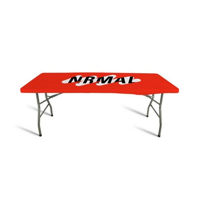 Rectangle Stretch Table Topper - 6'