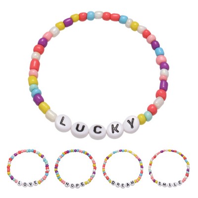 Custom Friendship Beaded Bracelet