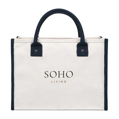 Market Street Tote - Navy