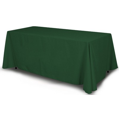 8' Green Table Cover - Four Sided